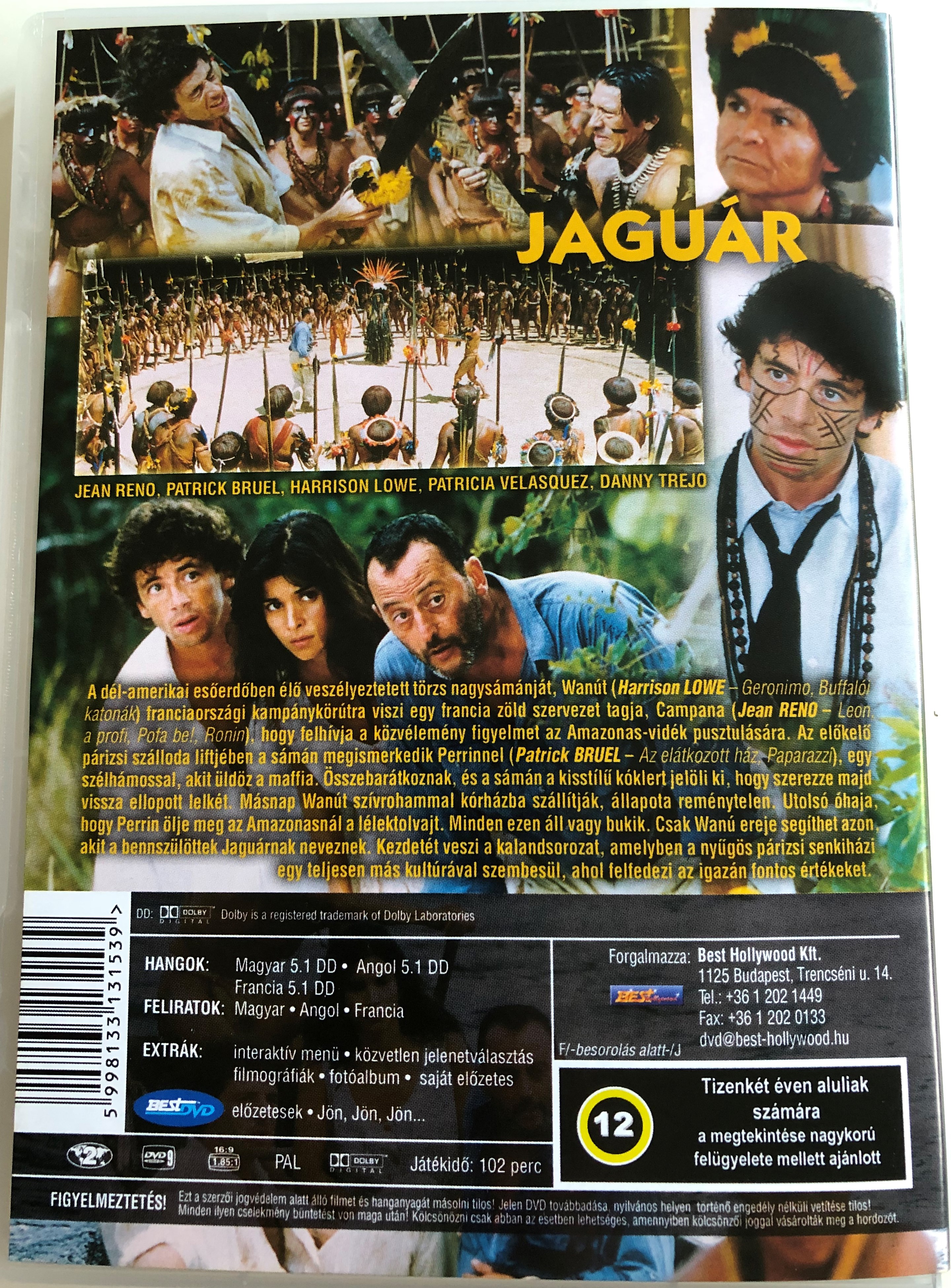 Le jaguar DVD 1996 Jaguár  2.JPG